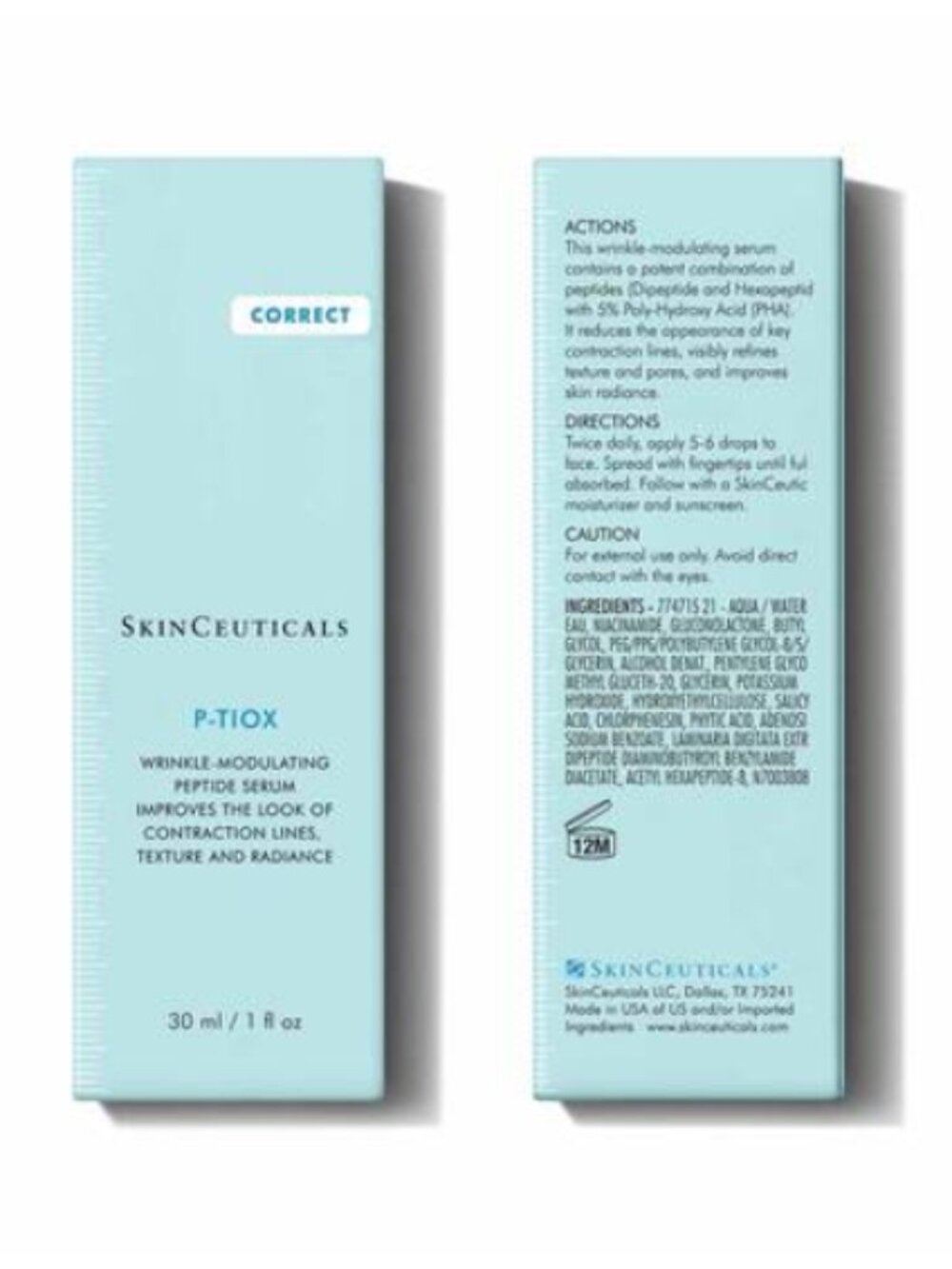 SkinCeuticals P-TIOX Wrinkle-Modulating Peptide Serum 30ml 1 fl oz (Pack of 2) - Picture 5 of 5